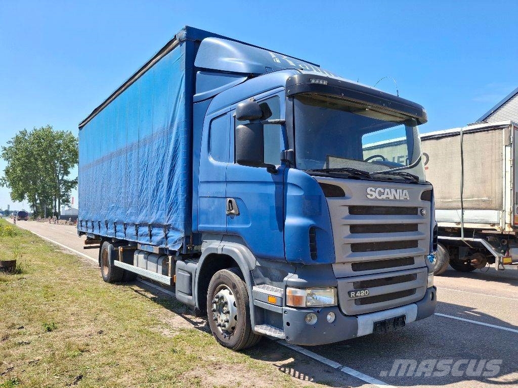 Scania R420 Kapali kasa kamyonlar
