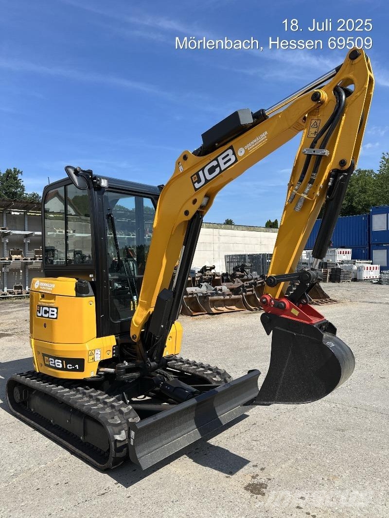 JCB 26C-1 Minigraafmachines < 7t