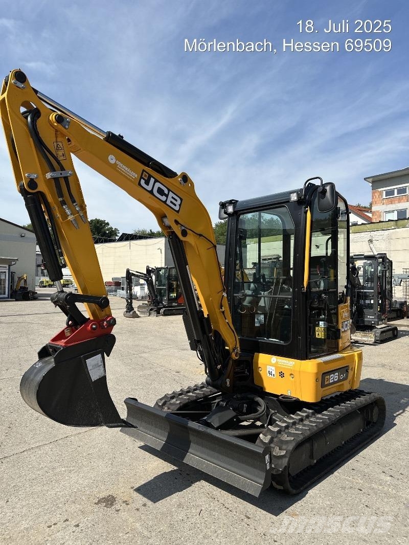 JCB 26C-1 Minigraafmachines < 7t