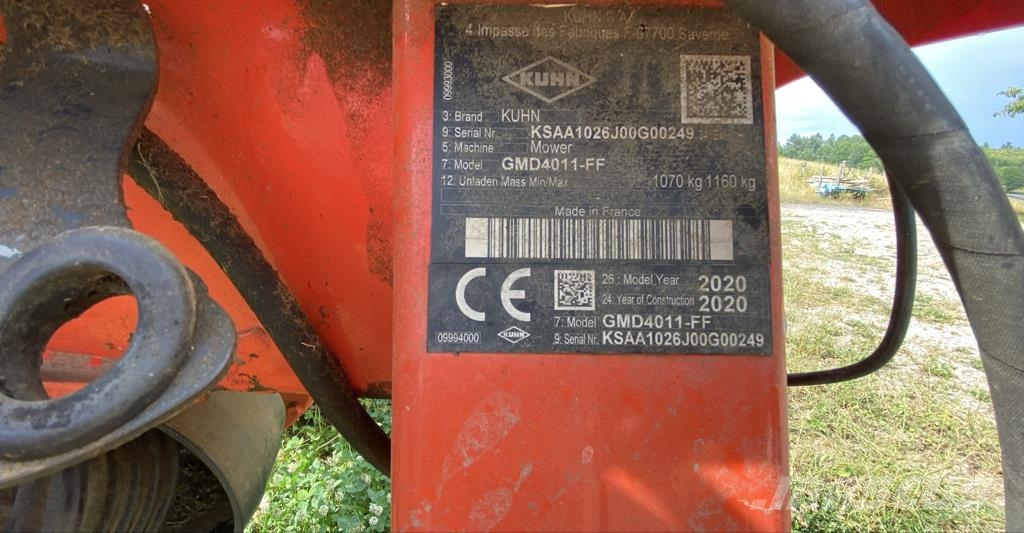 Kuhn GMD 4011-FF Niittokoneet