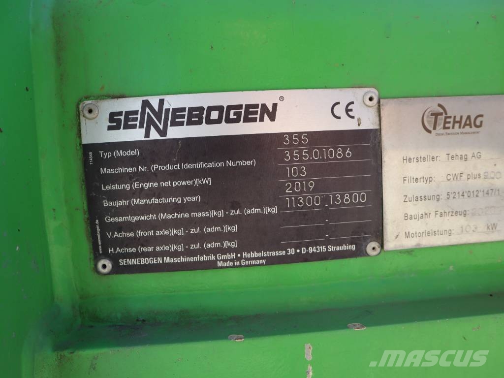 Sennebogen 355 E Teleskoplastare