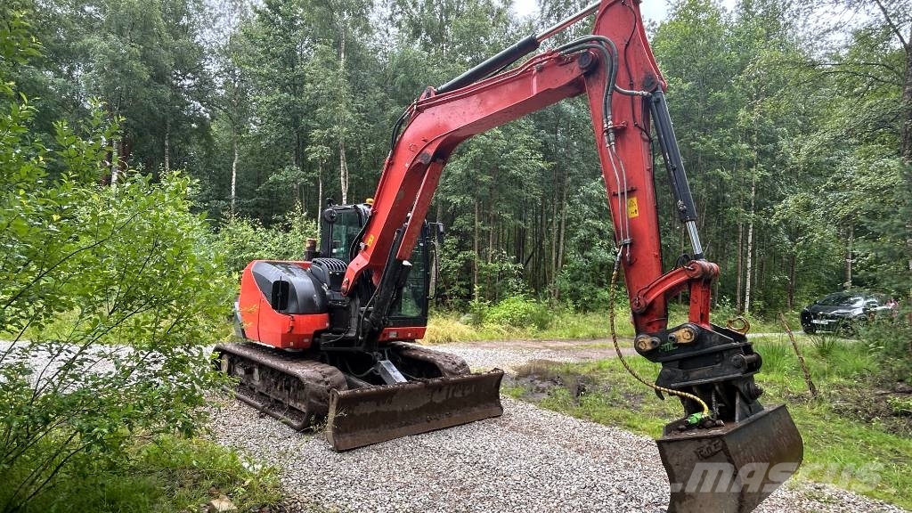 Kubota KX 080-4 CX Midi ekskavatörler 7 - 12 t