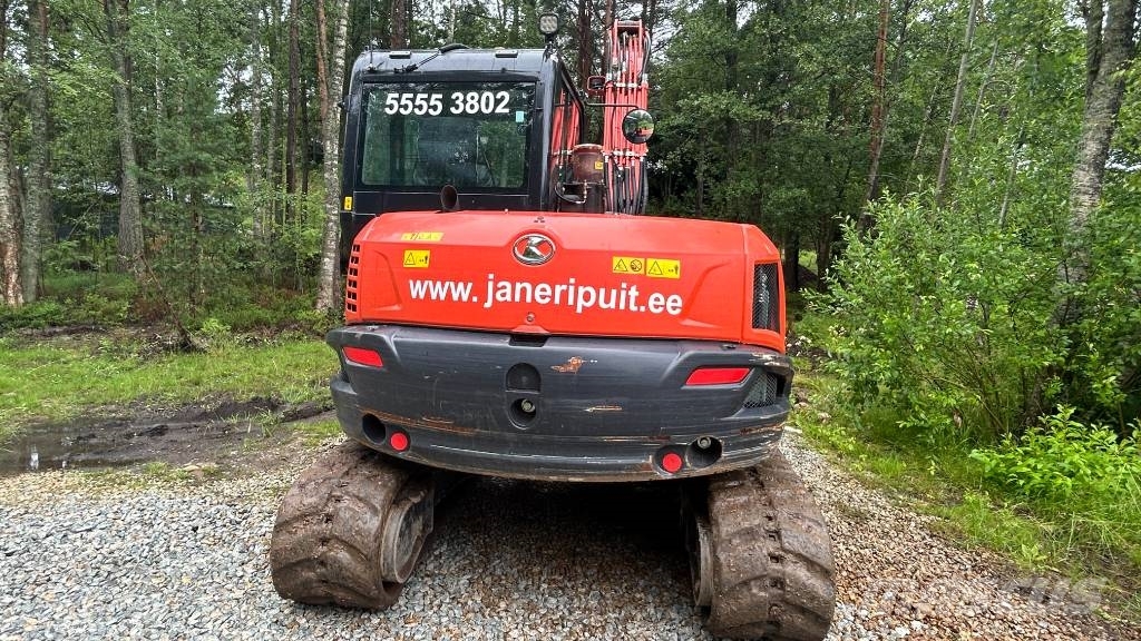 Kubota KX 080-4 CX Midi ekskavatörler 7 - 12 t