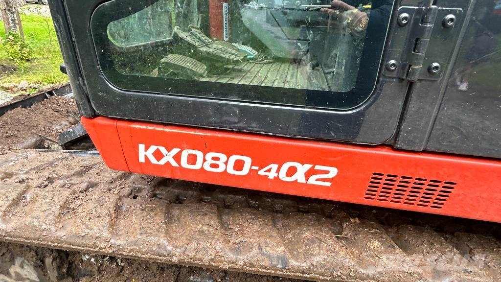 Kubota KX 080-4 CX Midi ekskavatörler 7 - 12 t