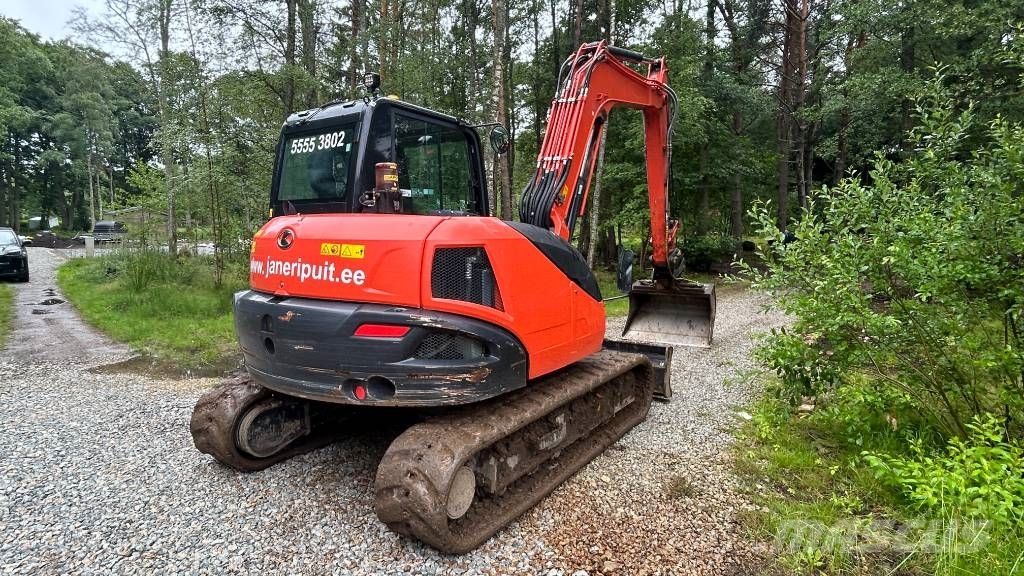 Kubota KX 080-4 CX Midi ekskavatörler 7 - 12 t