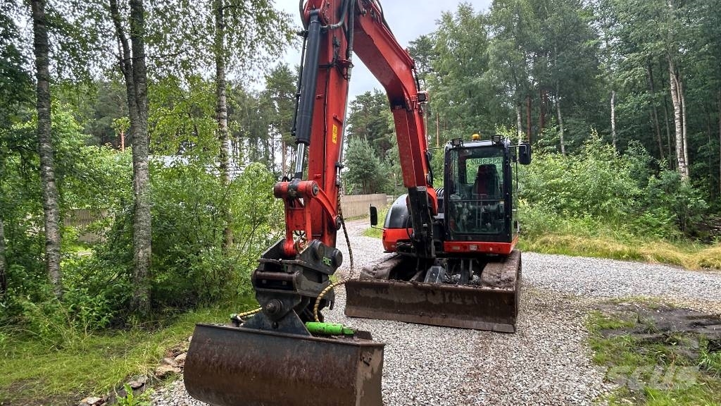 Kubota KX 080-4 CX Midi ekskavatörler 7 - 12 t