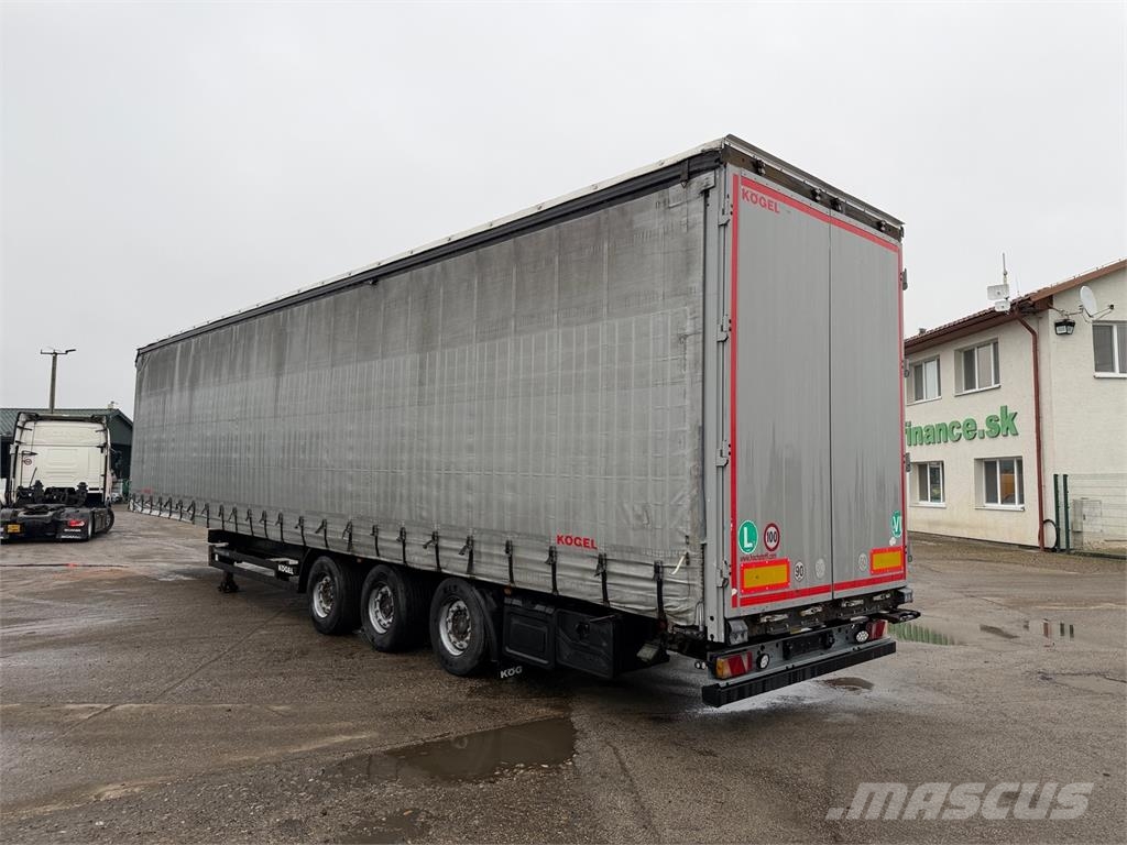 Kögel SN24 LOWDECK Trojstranka VIN 048 Ημιρυμούλκες Κουρτίνα