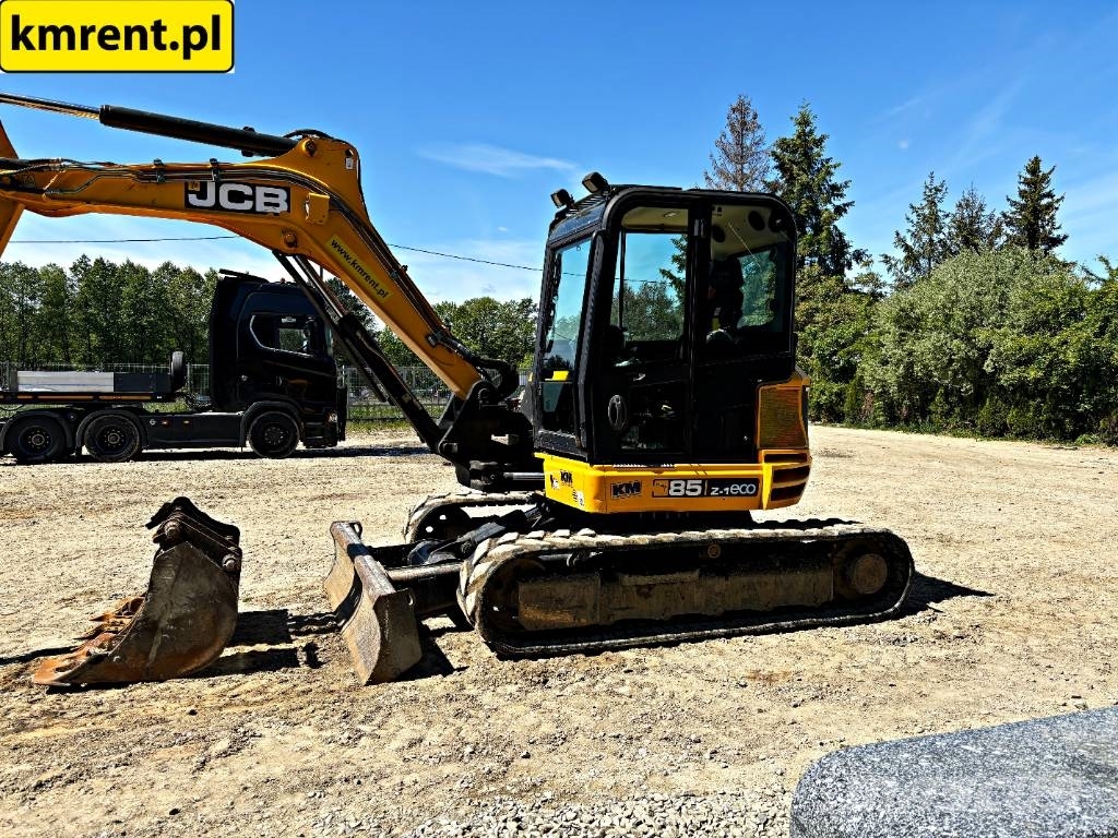 JCB 85Z-1 MINI-KOPARKA 2016R. | JCB 8060 8065 8080 CAT Mini ekskavatörler, 7 tona dek