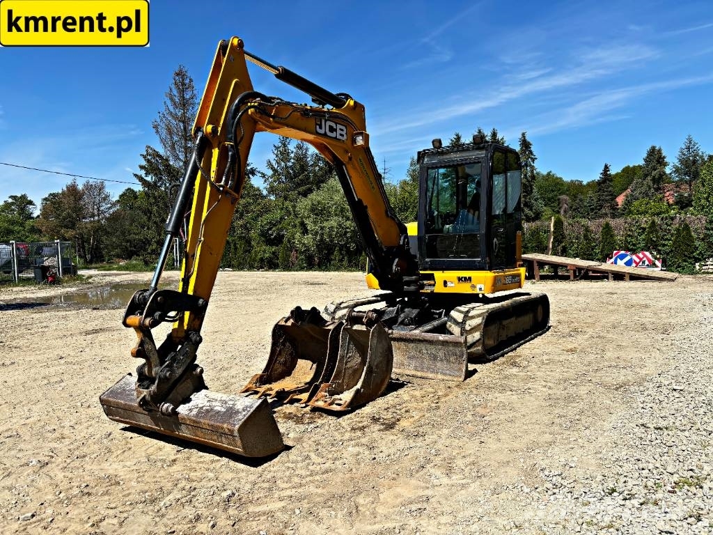 JCB 85Z-1 MINI-KOPARKA 2016R. | JCB 8060 8065 8080 CAT Mini ekskavatörler, 7 tona dek