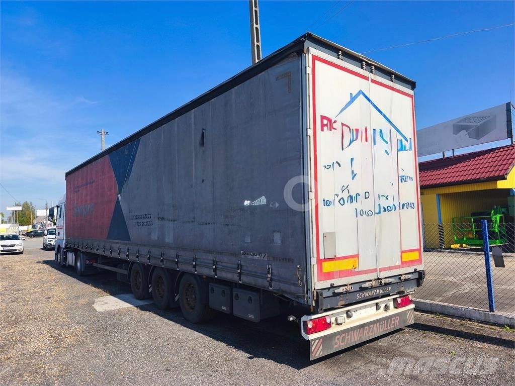 MAN TGX 18.440 + SCHWARZMÜLLER Vlačilci