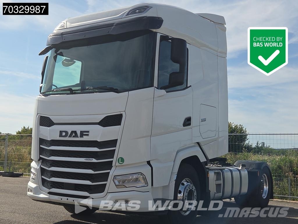 DAF XG 480 4X2 2x Tanks Standklima ACC Alcoa 中古トラクターヘッド | トレーラーヘッド