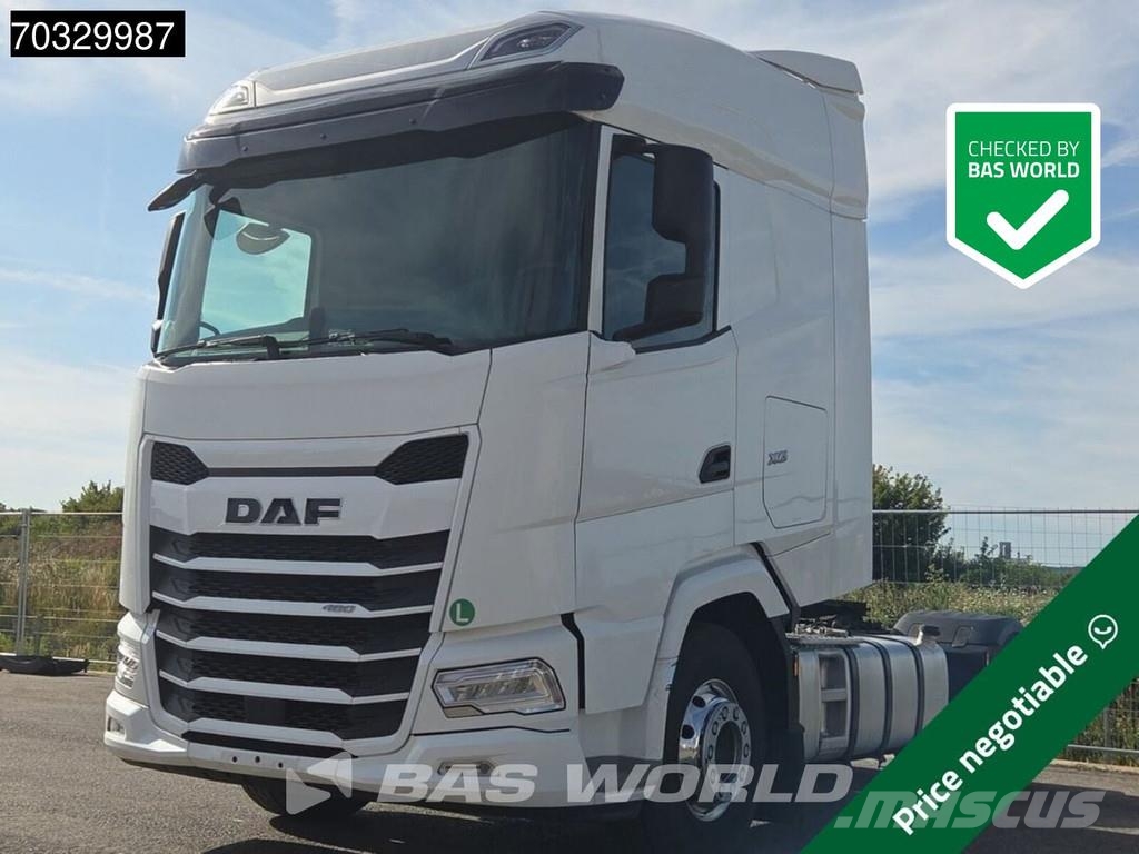 DAF XG 480 4X2 2x Tanks Standklima ACC Alcoa وحدات الجر
