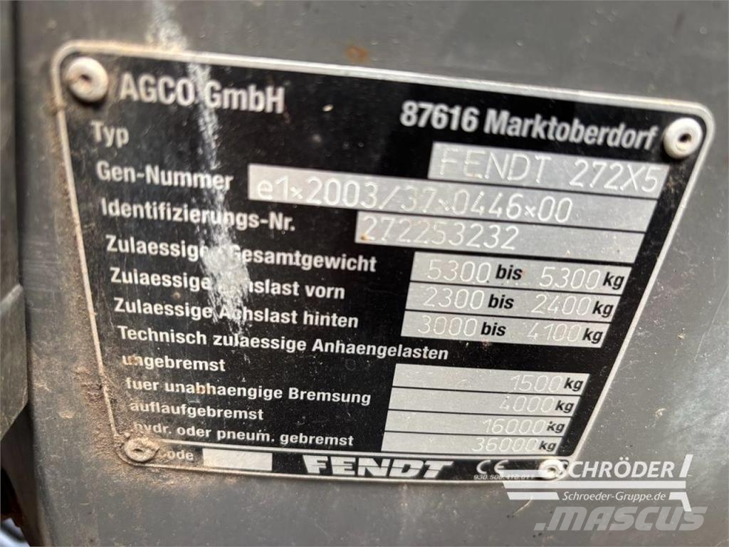 Fendt 209 PA VARIO Tratores Agrícolas usados