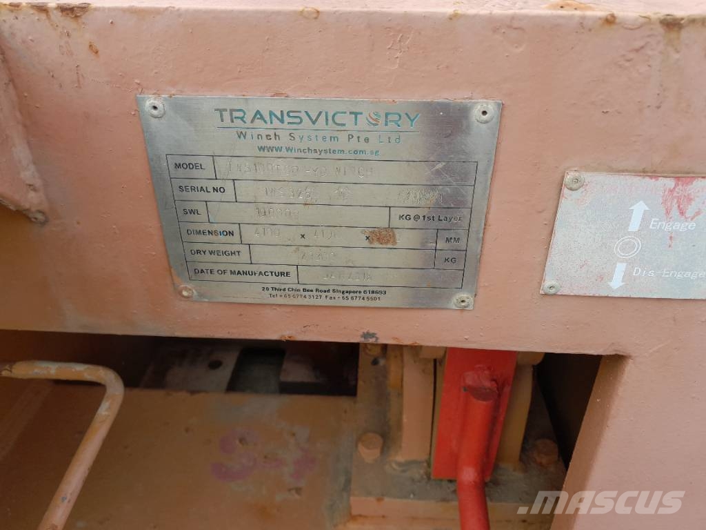  TRANSVICTORY Treuil TWS100T SD HW 2/2 液压绞车