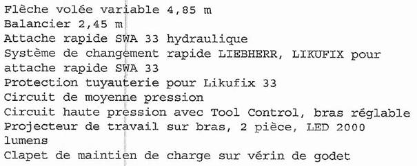 Liebherr 914 Compact Litronic 1er Main حفارات بعجل