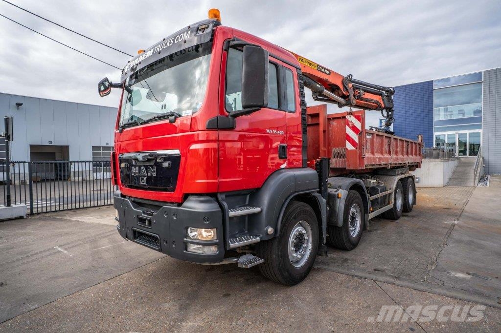 MAN TGS 35.400 BB - PALFINGER 1750/3XH.2 Camiões Ampliroll