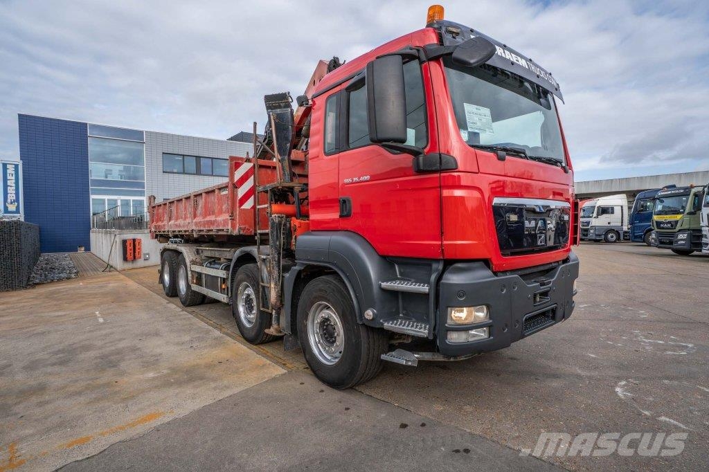 MAN TGS 35.400 BB - PALFINGER 1750/3XH.2 Camiões Ampliroll