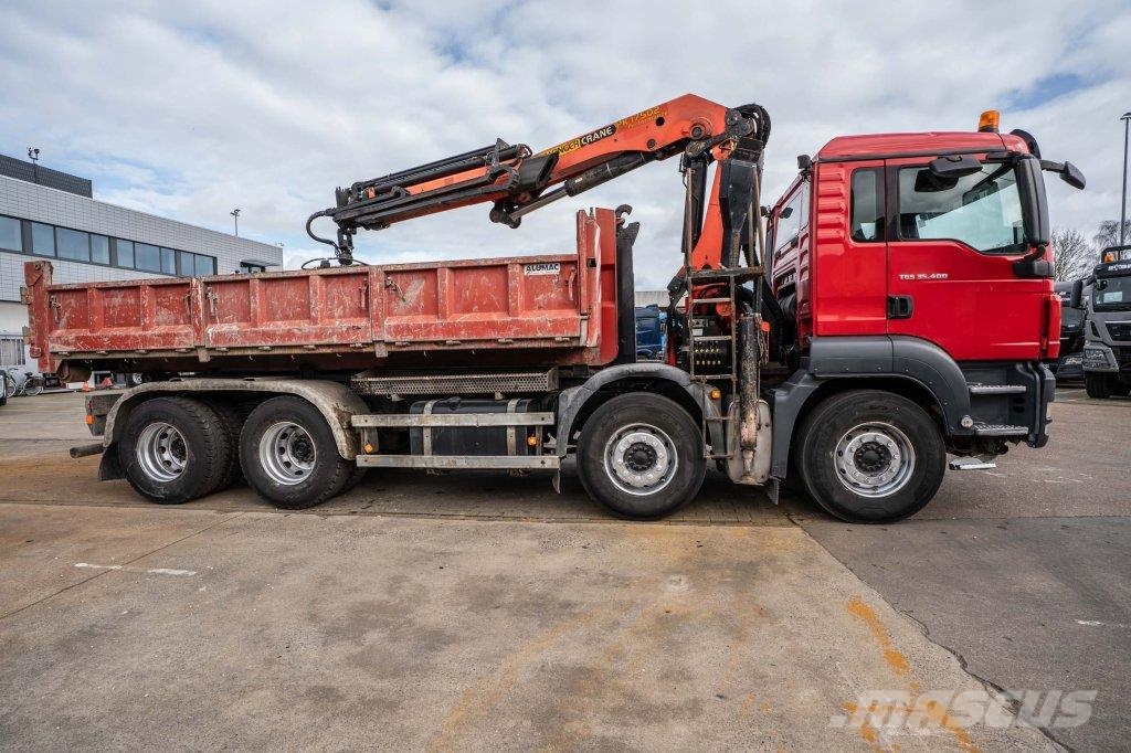 MAN TGS 35.400 BB - PALFINGER 1750/3XH.2 Camiões Ampliroll