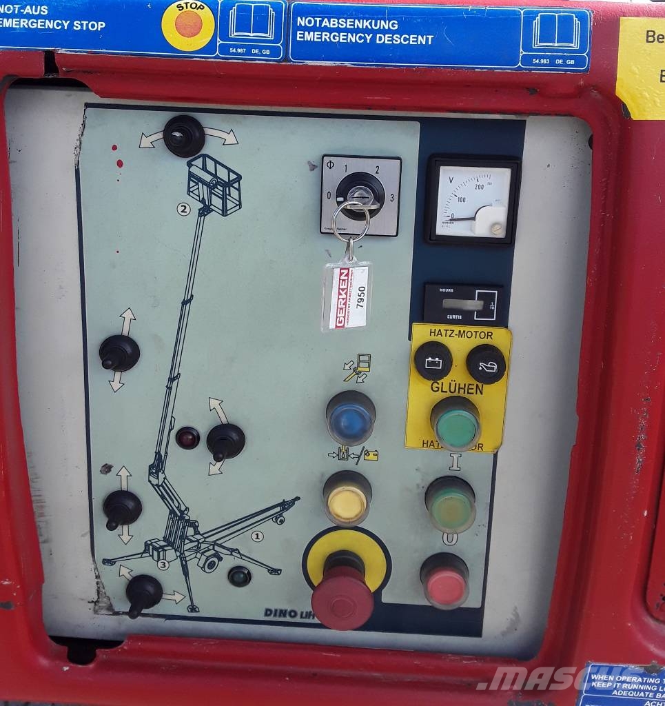 Dino 210XT Anhänger-Arbeitsbühnen