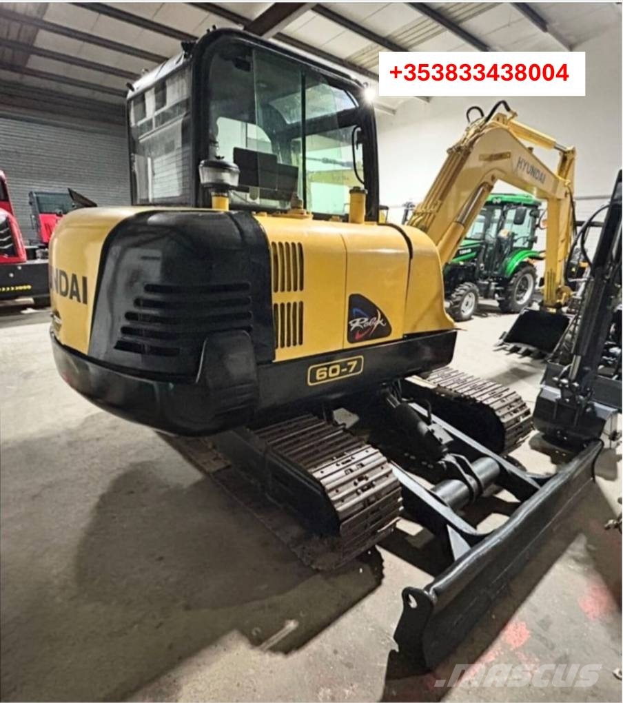 Hyundai R60-7 Bageri guseničari