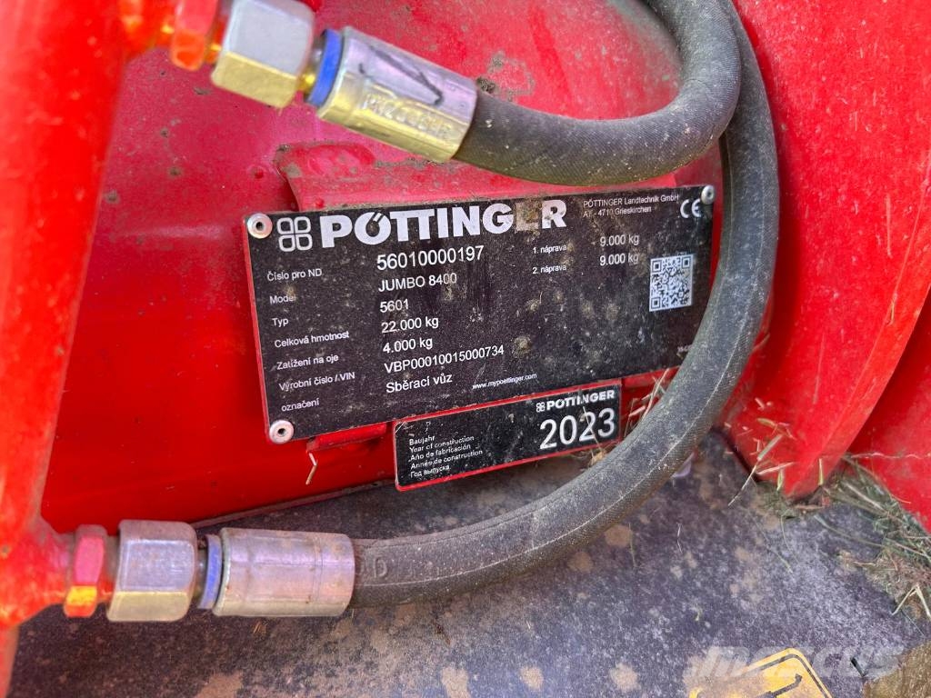 Pöttinger Jumbo 8400 Rimorchi autocaricanti