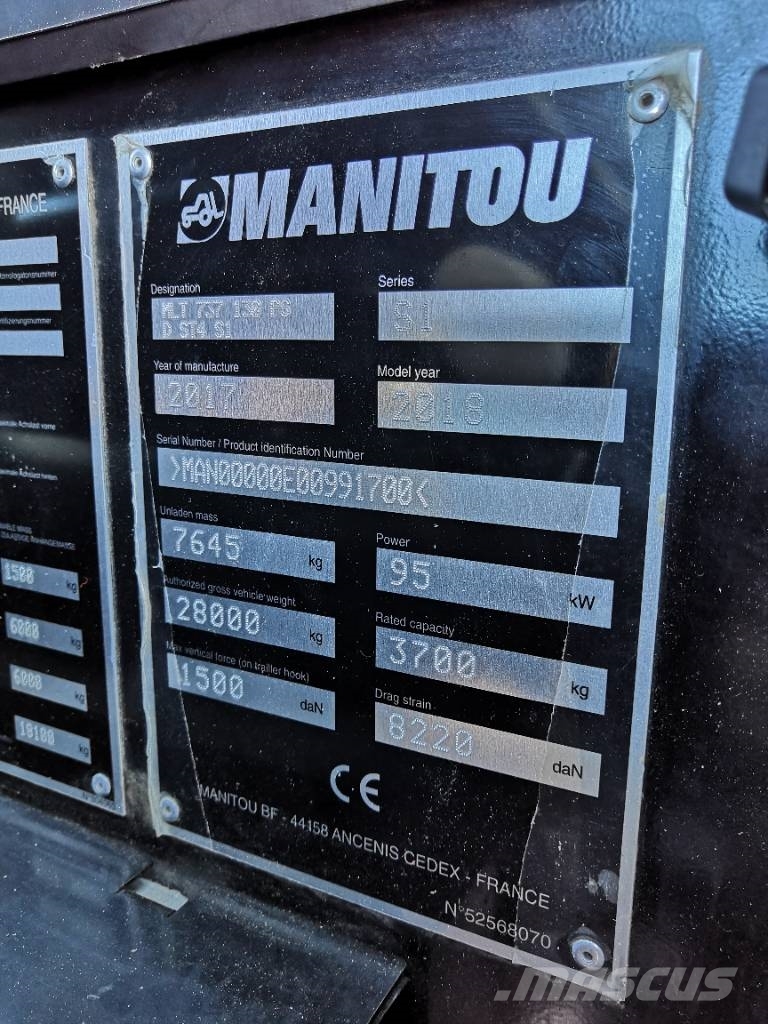Manitou MLT 737 130 PS+ Elite Teleskoplader