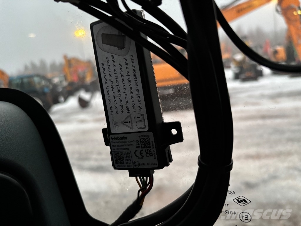 Hyundai HW 65 / Engcon, Pihdit, Rasvari, Lämmitin Escavadoras de rodas