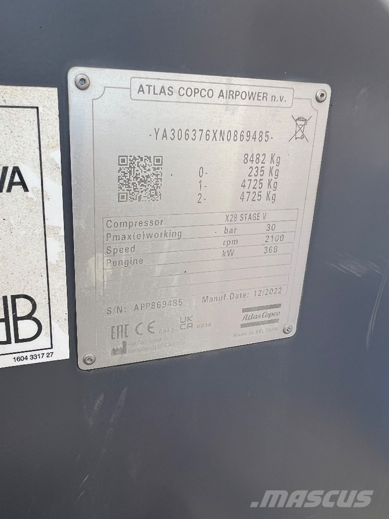 Atlas Copco X28 Kompresoriai
