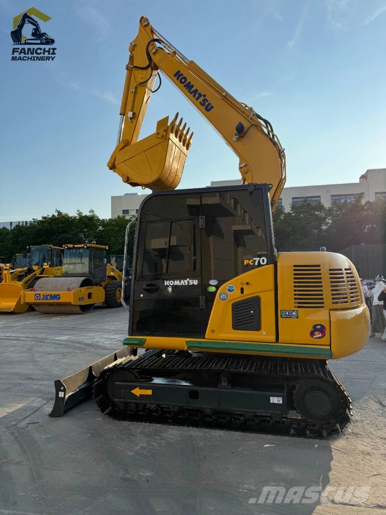Komatsu PC 70 Kāpurķēžu ekskavatori