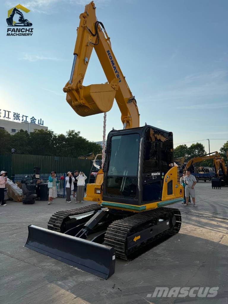 Komatsu PC 70 Kāpurķēžu ekskavatori