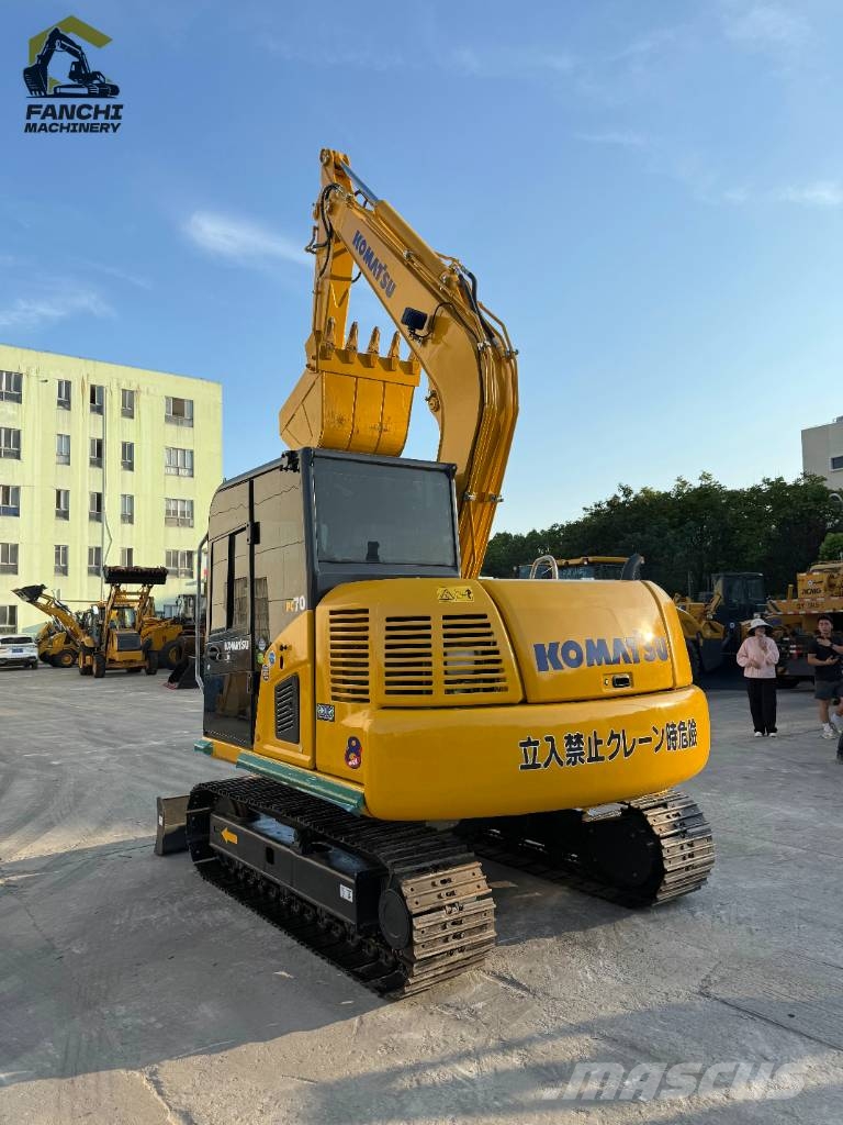 Komatsu PC 70 Kāpurķēžu ekskavatori