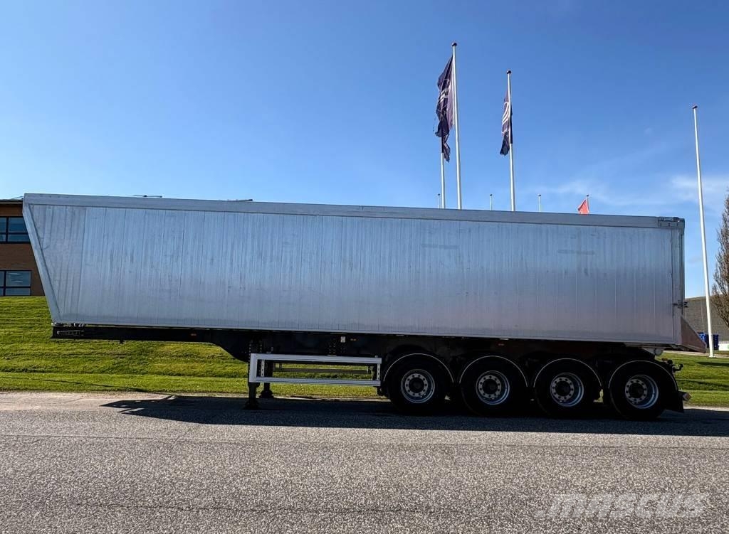 AMT TKL400 4-akslet 60 m3 letvægts tiptrailer نصف مقطورات قلابة