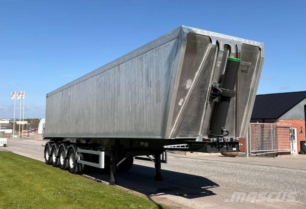 AMT TKL400 4-akslet 60 m3 letvægts tiptrailer نصف مقطورات قلابة