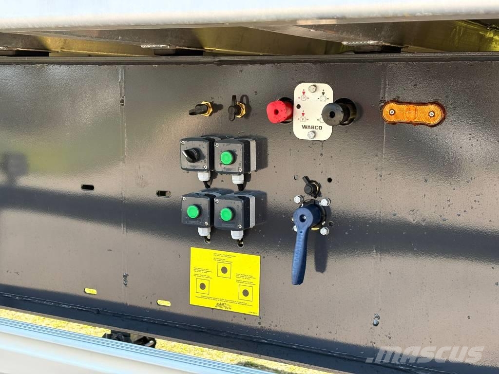AMT TKL400 4-akslet 60 m3 letvægts tiptrailer نصف مقطورات قلابة