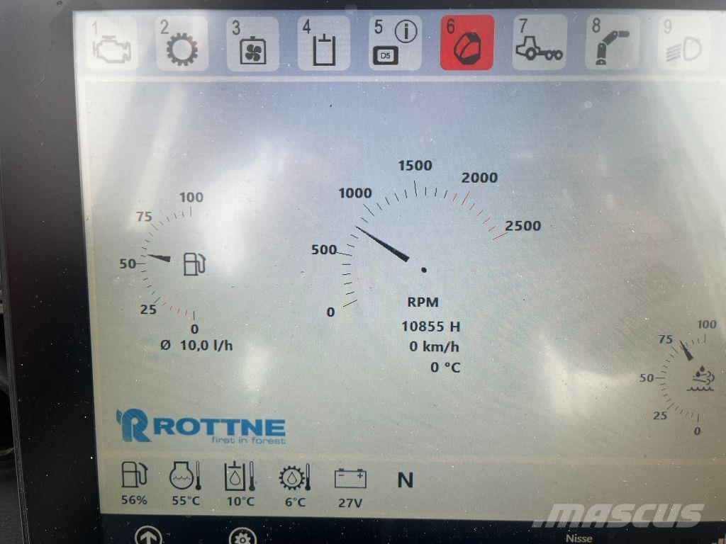 Rottne H 11 حصادات