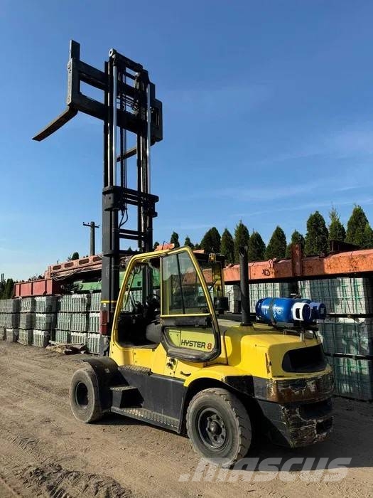 Wózek widłowy HYSTER H8 Gasstapler