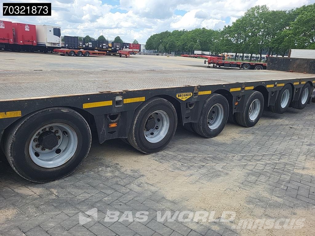 Broshuis 6 ABSD-85 2x Lift Axle 4xSteered Semi remorque surbaissée