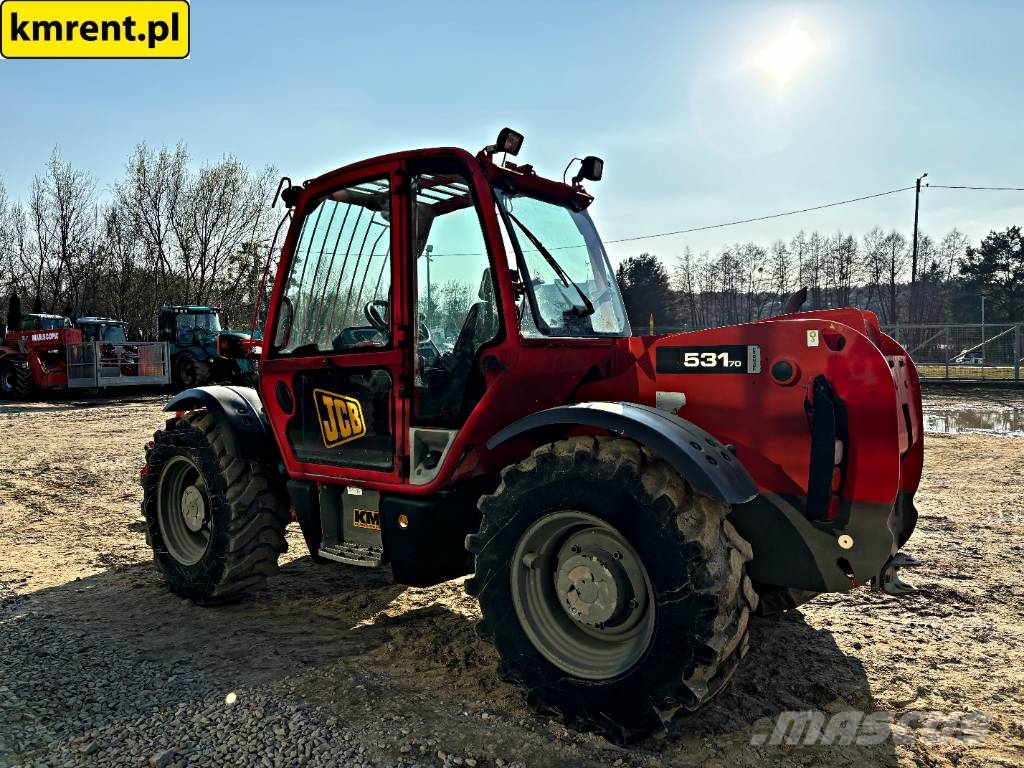 JCB 531-70 ŁADOWARKA TELESKOPOWA 2008r. | JCB 528-70 M Teleskooplaadurid