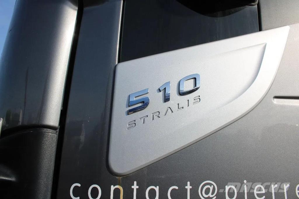Iveco Stralis 510 + EURO 6 + STEERING AXLE شاحنات بغطاء جانبي
