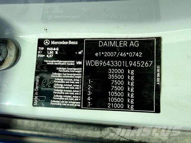 Mercedes-Benz Arocs 3243 8x4/Retarder/Betonmischer 9 m³/Euro6 Betonmischer