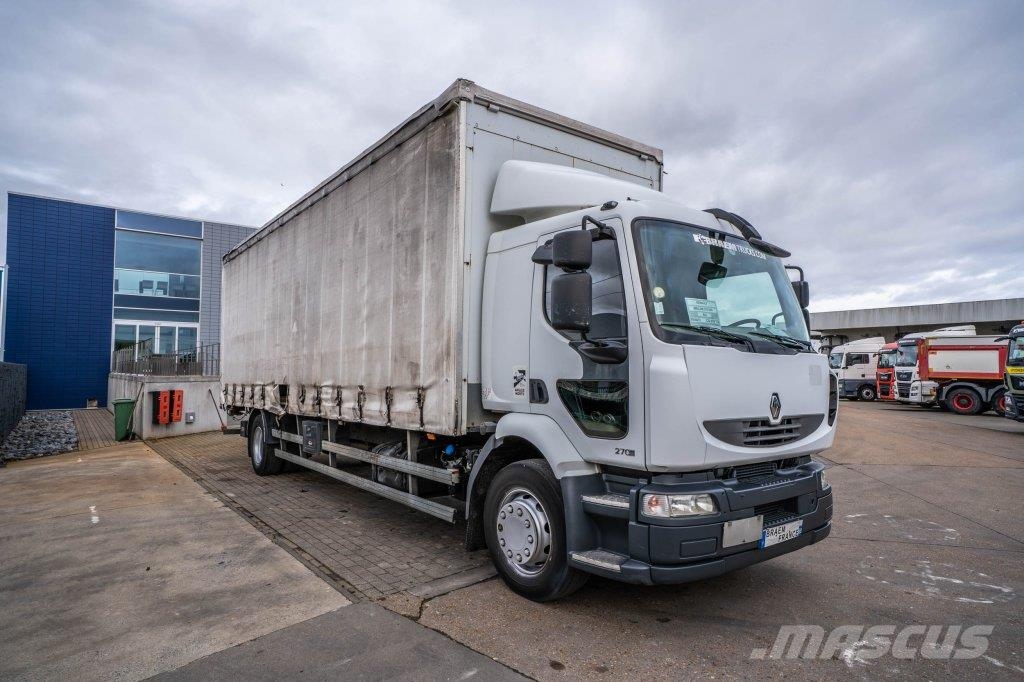 Renault MIDLUM 270 DXI + DHOLLANDIA 2TON Φορτηγά Καρότσα - Κουρτίνα