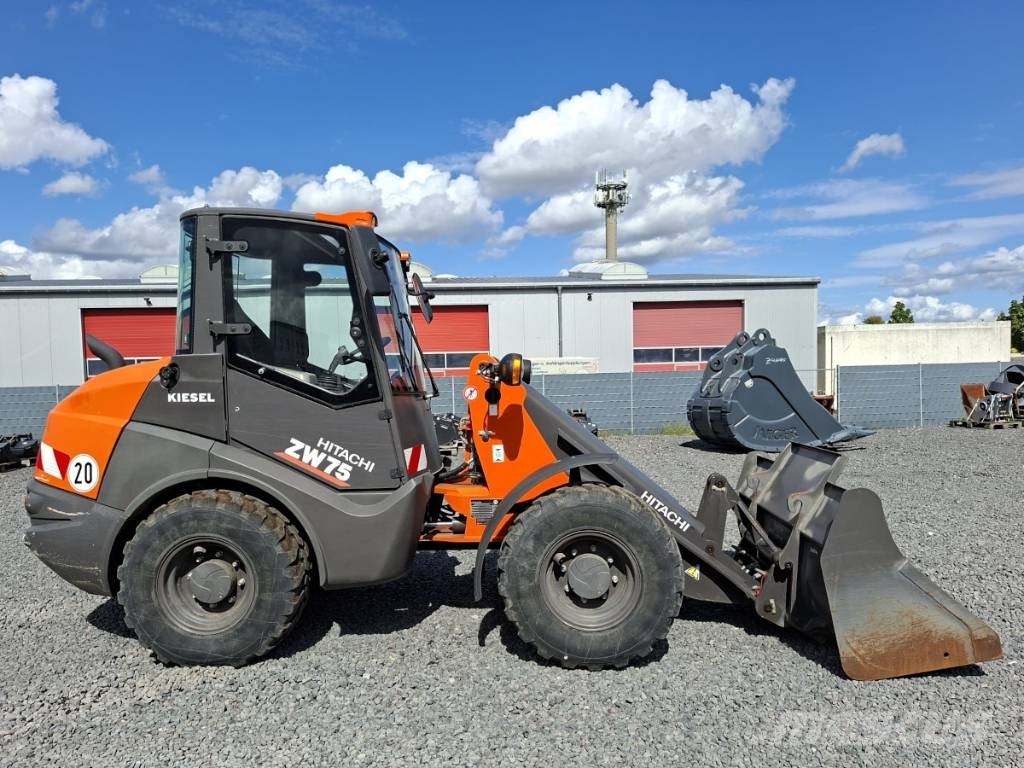 Hitachi ZW 75-6 Minilæsser - skridstyret