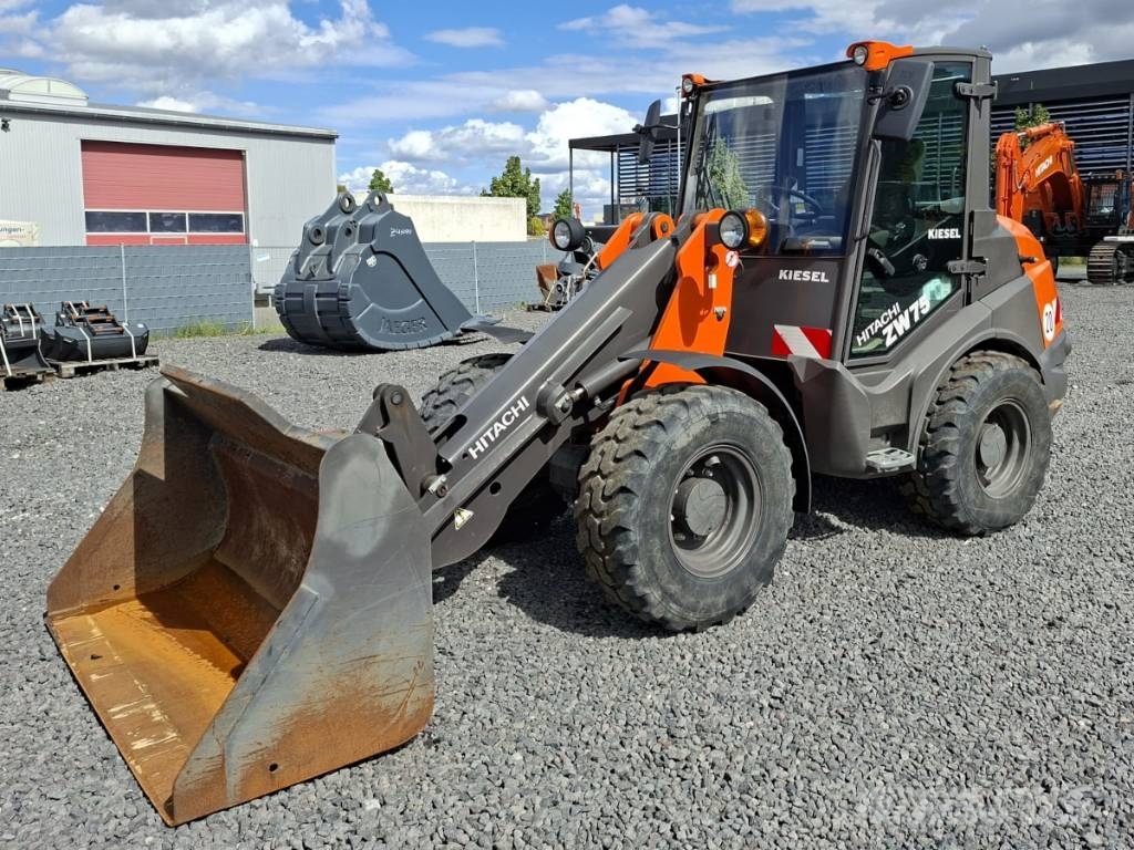 Hitachi ZW 75-6 Minilæsser - skridstyret