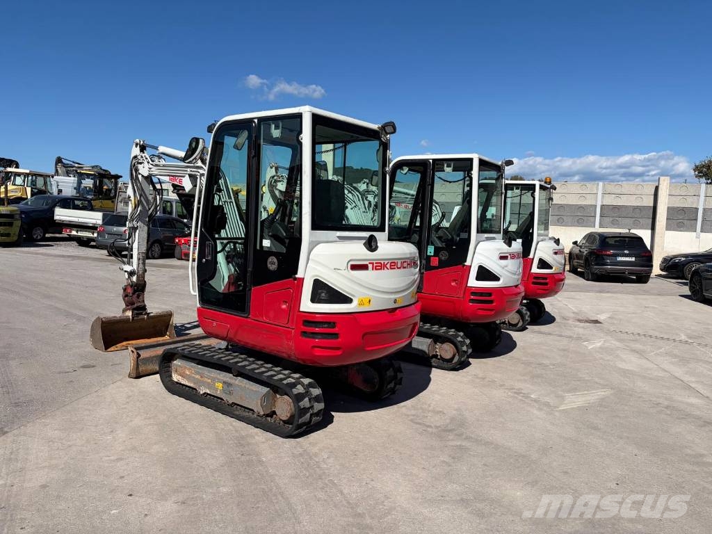 Takeuchi TB 230 3 ŽLICE POWERTILIT Mini excavators < 7t