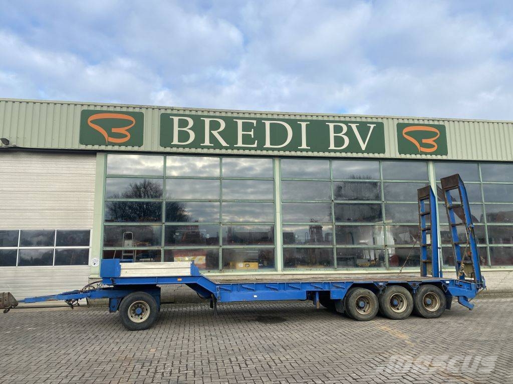 Dieplader met 4 assen Diepladers