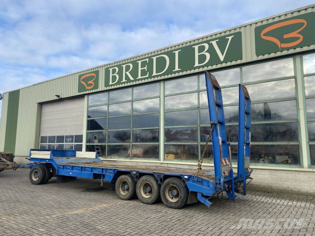 Dieplader met 4 assen Diepladers