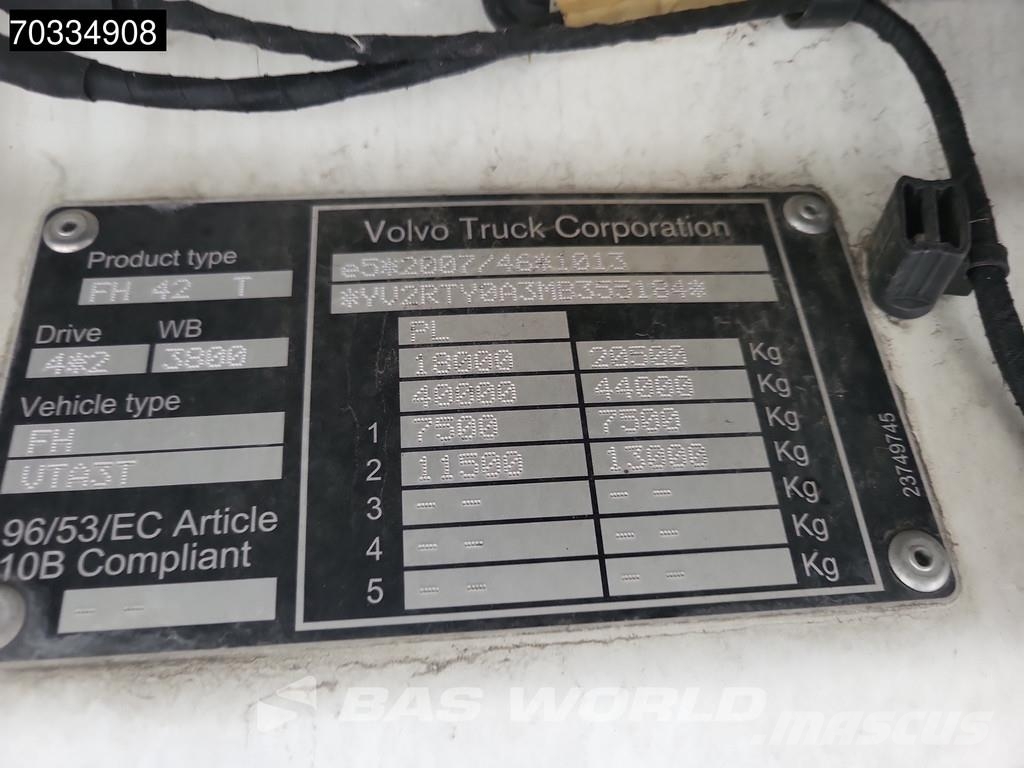 Volvo FH 460 4X2 Globe APK 08-2027 2x Tanks I-ParkCool Tegljači