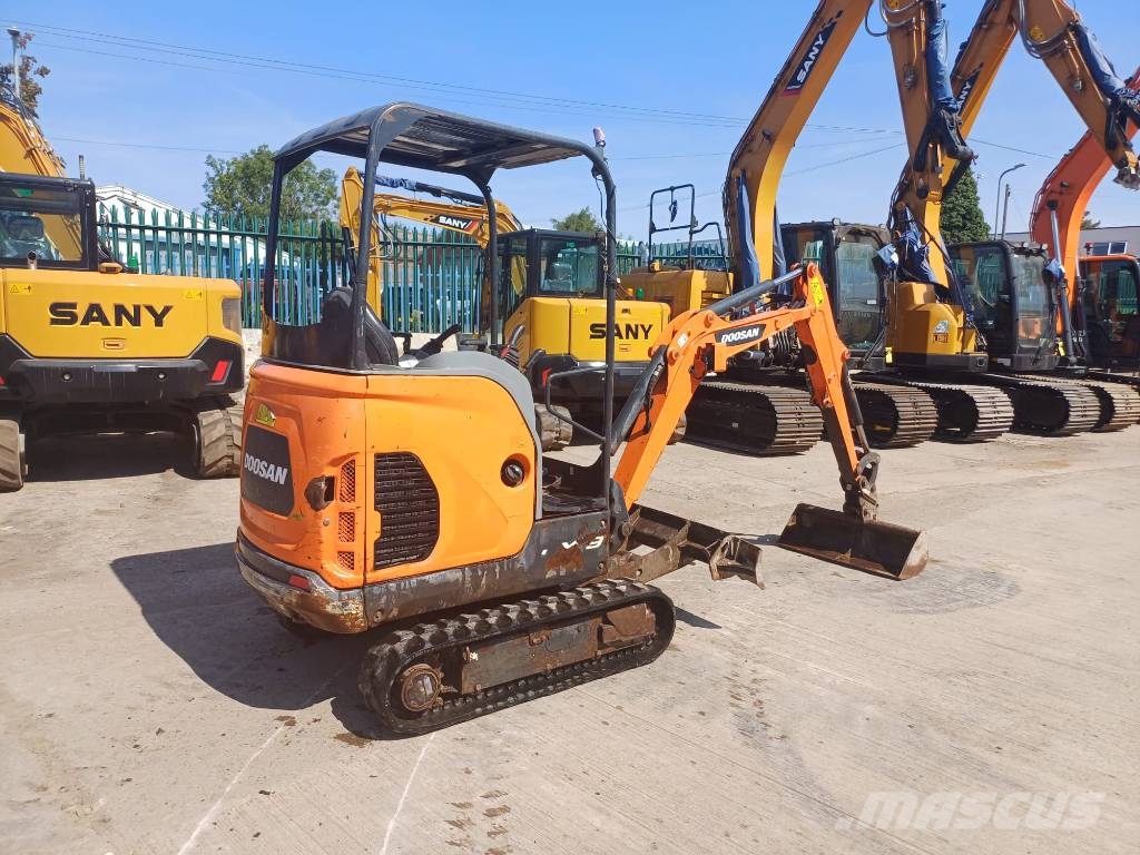 Doosan DX 19 Mini rýpadla < 7t