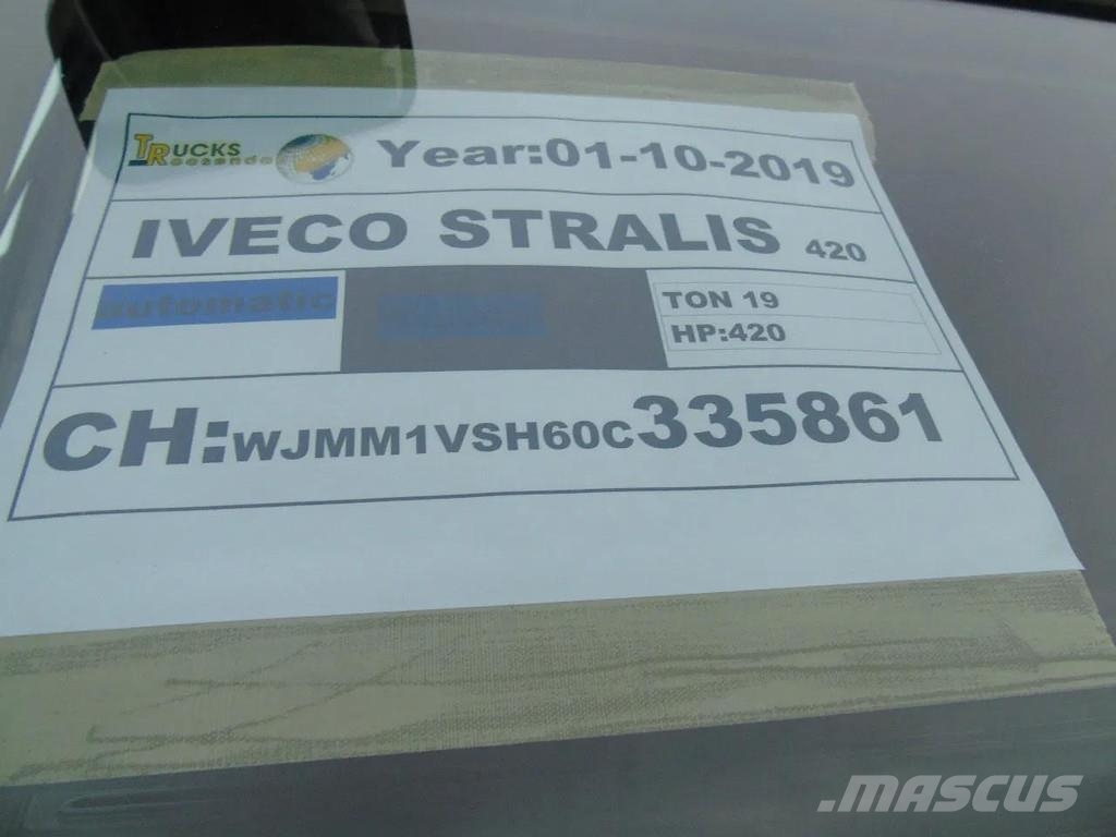 Iveco Stralis 420 + EURO 6 + SPOILER Tegljači