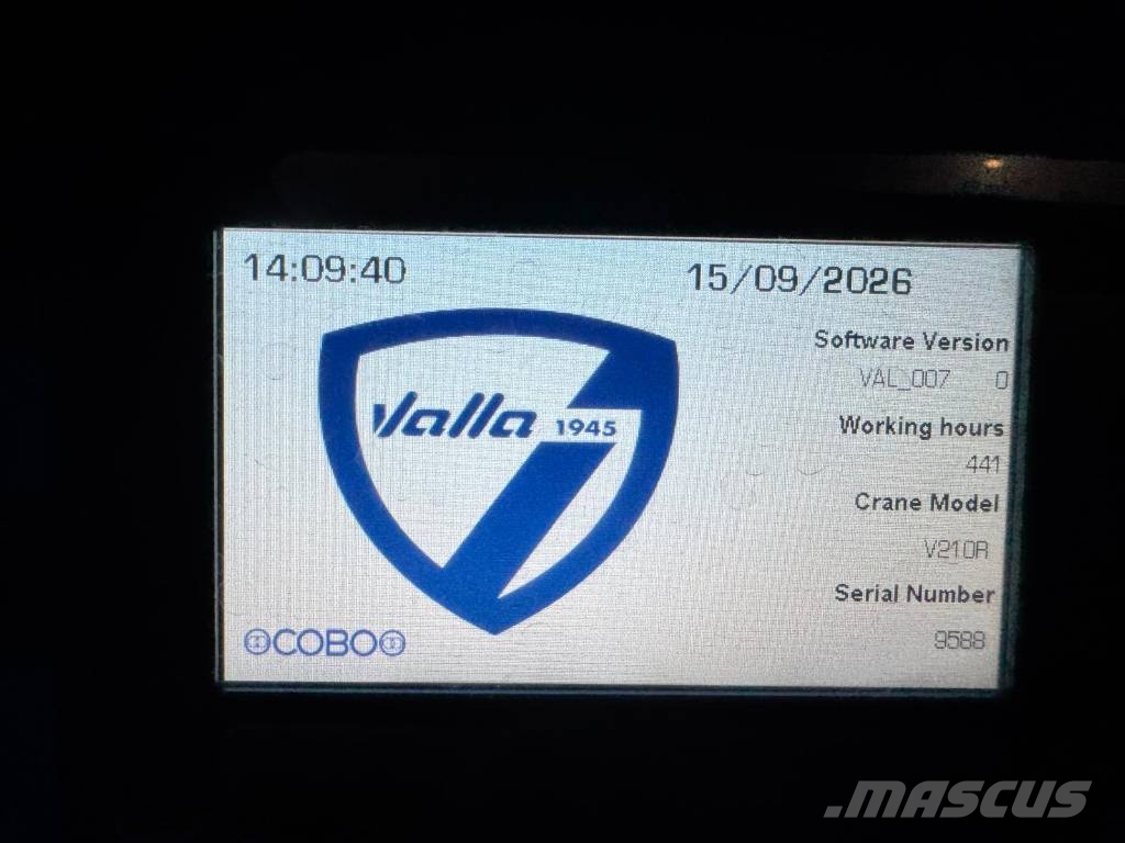 Valla V210R | 2022 小型起重機